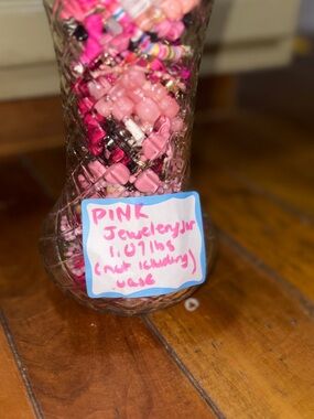 Pink Jewelry Jar - Home Party Supplies
